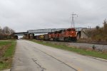 Coal loads bound for Calvert City, KY on the PAL pass under the Chillicothe Sub